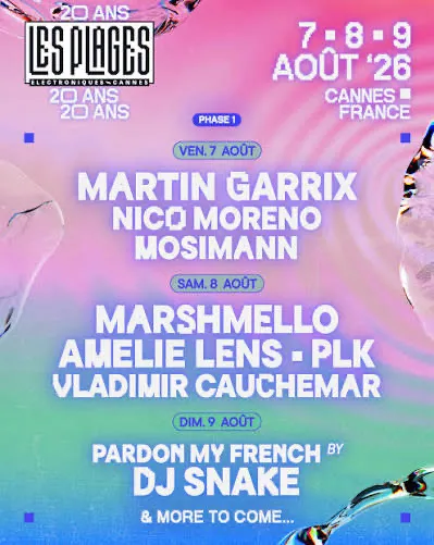Plage electro 2026