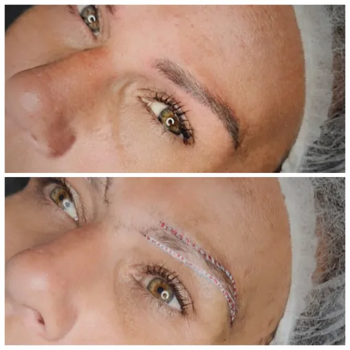 Maquillage permanent des sourcils à Cannes, Cannes, Alabama Knox Tattoo